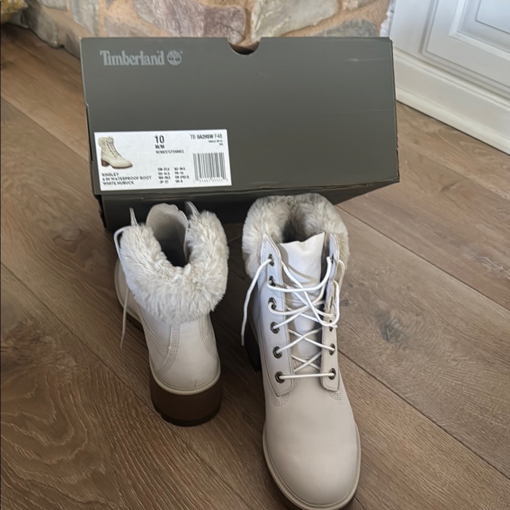 Timberland Women's White Boots